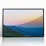 Large abstract wall art featuring swirling blue and grey tones on a framed acrylic, suitable for modern art wall decor.