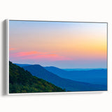 Vintage poster art of Alabama scenery on framed canvas, featuring colorful art in a large format ideal for living room decor.