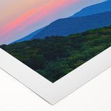 Art deco poster featuring Alabama scenery in muted earth tones on rolled canvas, ideal for dining room decor.