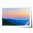 Rolled print of a serene Alabama landscape with soft pastel colors, ideal for art wall dining room.
