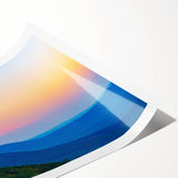 Extra large wall art featuring line art flowers in muted earth tones on rolled canvas, ideal for large living room decor.