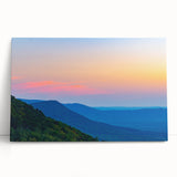 Black and white photograph of an Alabama landscape on stretched canvas, ideal for kitchen wall art.