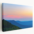 Large canvas print of Alabama scenery in soft pastel shades, suitable for kitchen wall art.
