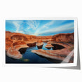 Extra large rolled print of Glen Canyon, Arizona, featuring natural rock formations in earth tones.