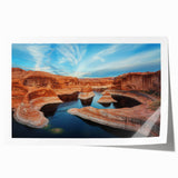 Extra large rolled print of Glen Canyon, Arizona, featuring natural rock formations in earth tones.