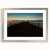 Textured abstract art print depicting a serene Berkeley landscape in muted earth tones on a framed silver mat.