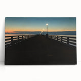 Large black and white stretched canvas of Berkeley, California scenery, ideal for kitchen wall art or bedroom ambiance.
