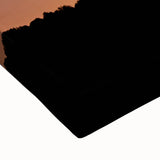 Black and white landscape art painting of Beverly Hills on stretched canvas, ideal for bedroom wall decor.