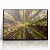 Large abstract wall art depicting the Big Sur coastline in California, using muted earth tones on a framed acrylic.