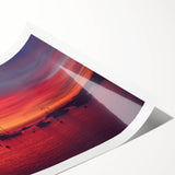 Extra large rolled print featuring line art flowers in soft gray tones, ideal for large living room wall art.