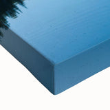 Black and white landscape art painting of Lake Tahoe on stretched canvas, ideal for bedroom wall art.