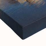 Black and white landscape art painting of Sacramento on large stretched canvas, suitable for bedroom wall decor.