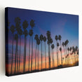 Large art print of Santa Barbara scenery in muted earth tones on stretched canvas, suitable for kitchen wall art.