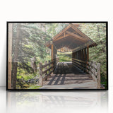 Large abstract wall art depicting Vail, Colorado in muted earth tones on a framed acrylic.