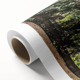 Art deco poster of Vail, Colorado, with muted blue and white tones on rolled canvas, ideal for nursery wall art.