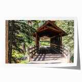 Extra large rolled print of Vail, Colorado with floral elements in muted earth tones, ideal for dining room wall art.