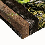 Black and white landscape art painting of Vail, Colorado, on stretched canvas, suitable for bedroom wall decor.