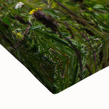 Black and white landscape art painting of Aspen, Colorado on stretched canvas, suitable for bedroom wall art.