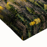 Black and white large art canvas depicting the Rocky Mountains, suitable for bedroom wall decor.