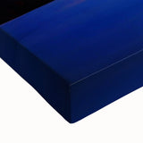 Black and white landscape art painting of Idaho scenery on stretched canvas, suitable for bedroom wall decor.