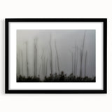 Abstract art print of Louisiana scenery in vibrant, colorful hues on a textured, extra large canvas.