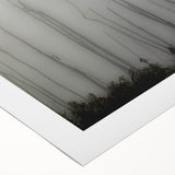 Art deco poster featuring a Louisiana landscape in soft pastel colors on rolled canvas, suitable for dining room walls.