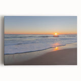 Black and white stretched canvas of Cape Cod, Massachusetts, ideal for kitchen wall art.
