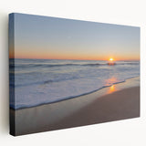 Large art of a black and white Massachusetts landscape on stretched canvas, ideal for bedroom wall decor.