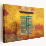 Stretched canvas featuring the St. Louis skyline in muted blue and gray tones, ideal for kitchen wall art.