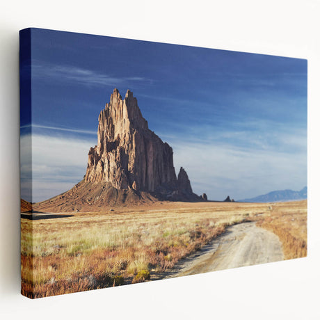 Panoramic view of White Sands, New Mexico on a stretched canvas, featuring soft pastel shades, ideal for kitchen wall art.