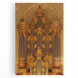 Black and white photograph of Durham, North Carolina skyline on large stretched canvas, ideal for kitchen wall art.