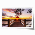 Rolled print of Outer Banks, North Carolina scenery with soft pastel shades, ideal for art wall dining room.