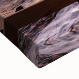 Black and white landscape art painting of Outer Banks, North Carolina on stretched canvas, suitable for bedroom wall art.