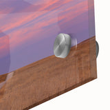 Large abstract wall art depicting the Oklahoma landscape in muted earth tones on acrylic glass.