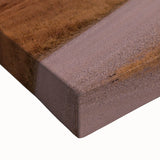 Black and white landscape painting of Oklahoma scenery on large stretched canvas, suitable for bedroom wall art.