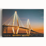 Black and white photograph of a South Carolina landscape on stretched canvas, suitable for kitchen wall art.