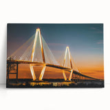 Black and white photo of South Carolina scenery on stretched canvas, suitable as kitchen wall art or bedroom decor.