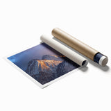 Extra large rolled print of Salt Lake City scenery with muted earth tones.