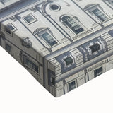 Large art of the Washington DC Capitol in black and white on stretched canvas, suitable for bedroom wall decor.