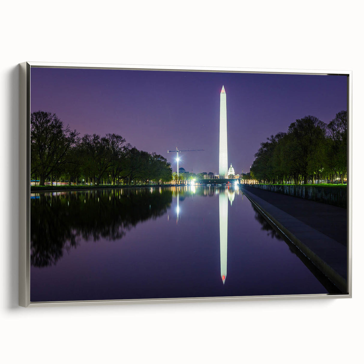 Landscape art painting of Washington D.C.