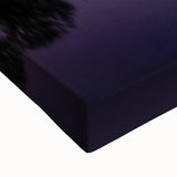 Black and white landscape art painting of Washington DC monument on large stretched canvas, ideal for bedroom wall art.