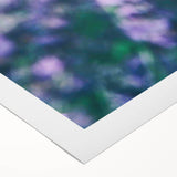 Art deco poster featuring a stylized spring scene in pastel colors on rolled canvas, suitable for dining room walls.