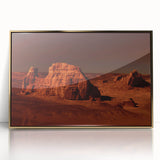 Mars Landscape Wall Art - NASA Space Exploration Canvas Print