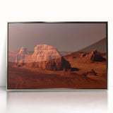 Mars Landscape Wall Art - NASA Space Exploration Canvas Print