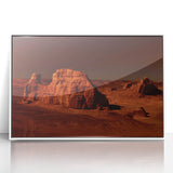 Mars Landscape Wall Art - NASA Space Exploration Canvas Print