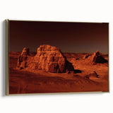 Mars Landscape Wall Art - NASA Space Exploration Canvas Print