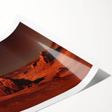 Mars Landscape Wall Art - NASA Space Exploration Canvas Print