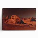 Mars Landscape Wall Art - NASA Space Exploration Canvas Print