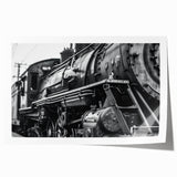 Extra large rolled print featuring a vintage floral design in muted colors.