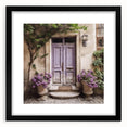 Colorful abstract art print featuring textured layers, in an extra large format, ideal for living room decor.